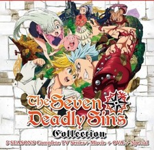 The Seven Deadly Sins Complete Collection DV D Anime  English Dub 