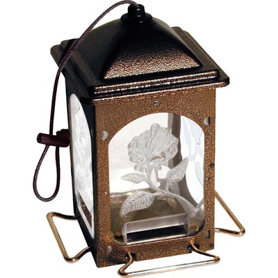 Apollo Investment Holding Bronze Meadow Rose Bird Feeder 2 Lb