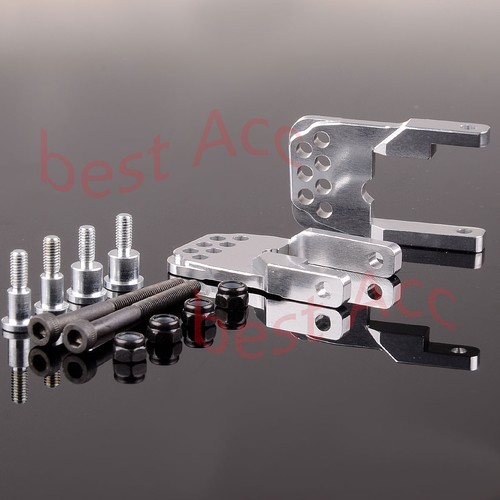 Amortiguador trasero de aluminio montaje de amortiguador de metal para RC modelo 1/10 Tamiya CC01 CC-01 4x4 - Imagen 13 de 13
