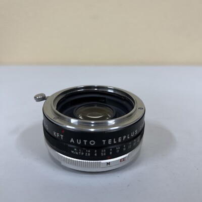 Kenko APS AUTO TELEPLUS レンズ　ヴィンテージ Kenko KFT Auto 2X Teleplus Lens Nikon F Mount Teleconverter