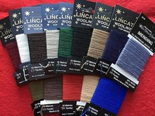 2 x DARNING WOOL - 10 MTRS. 30% WOOL - 16 COLOURS - REPAIR / MENDING YARN