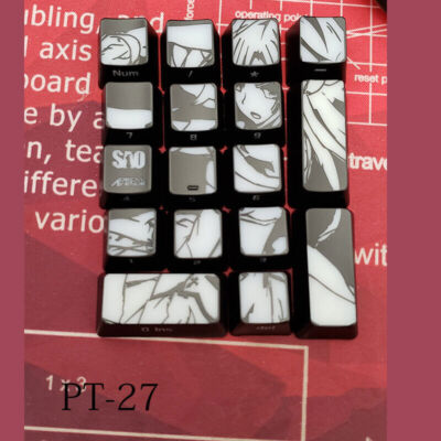 OEM Keycaps Switch Backlit Anime Key Cap Custom Made For Cherry Profile Keyboard