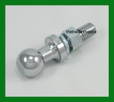 Sway Control Bar Hitch Trailer Mounted Receiver Chrome Ball 1.25"