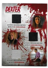 Dexter Seasons 5 & 6 Autograph, Costume, or Prop Card -- Pick from List