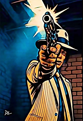 Michael Jackson ''Smooth Criminal'' Original Pop Art Print - 13 x 19 Poster