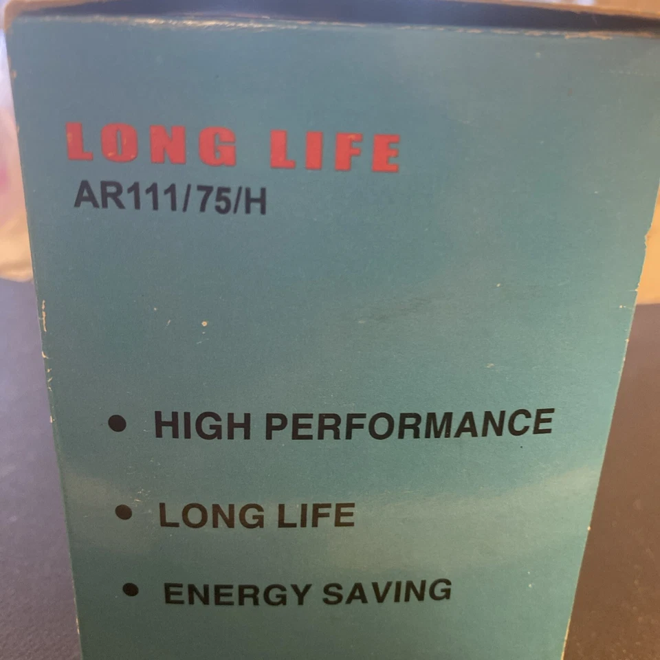 Long Life AR111/75/H 12V 75W 12V G53 Screw/Slip On  Bulb New Reflector 25 Degree - Image 2 of 4