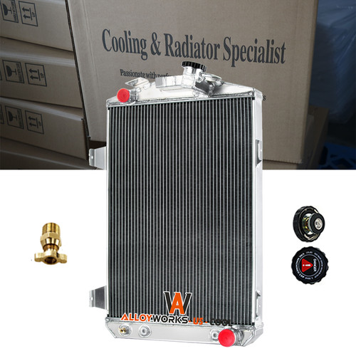 3 Row Aluminum Radiator For 1930 30 Chevrolet Car Chevy V8 Conversion ...