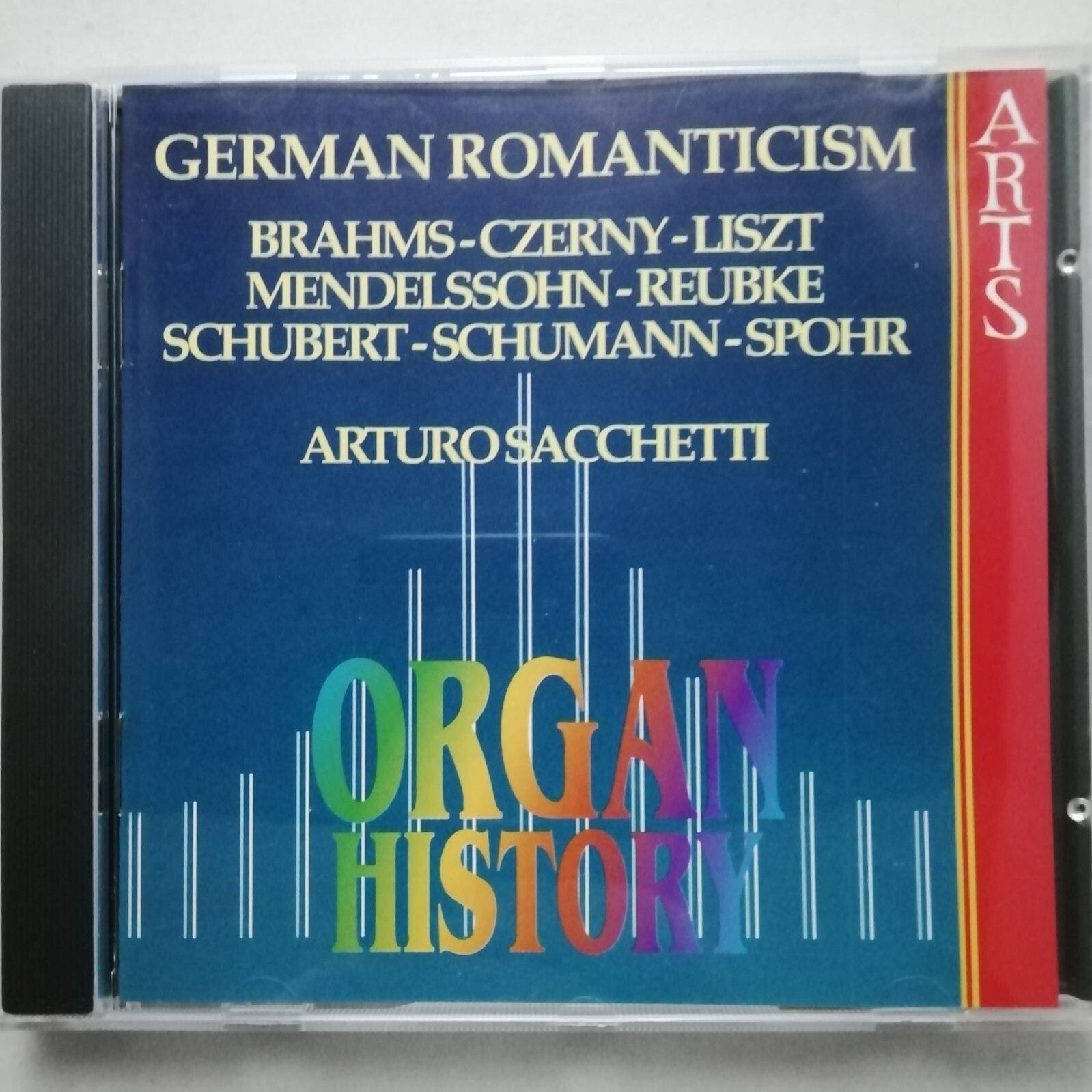 Organ History - German Romanticism / Sacchetti / Arts CD 47112-2