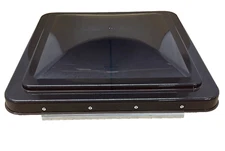 14"X14" RV Replacement Roof Vent Cover Black/Smoked Camper (Trailer) Vent Cover