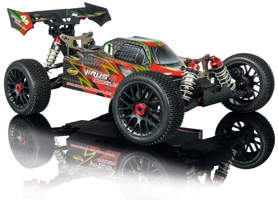 Carson 500409060 1:8 Elektro Buggy Virus 4.1 4S Power Brushless BL bis zu 80 km/ - Bild 2 von 4