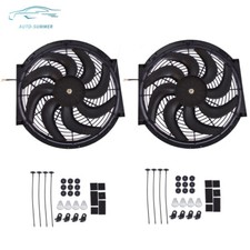 12 Electric Radiator Cooling Fan Assembly Kithigh Performance Cooling Radiator