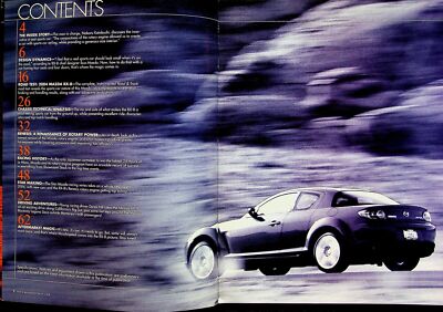 Road & Track Magazine Supplement Special Series Guide to the Mazda