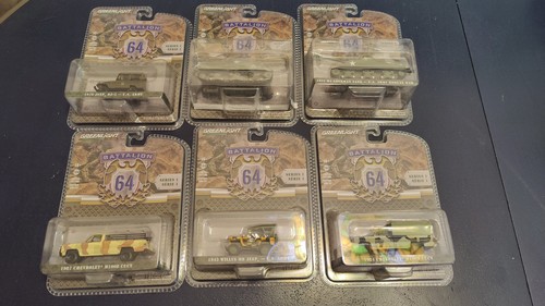 "Battalion 64" Series 1, Set of 6 Pieces 1/64 Diecast Models By Greenlight 61010 - Picture 5 of 29