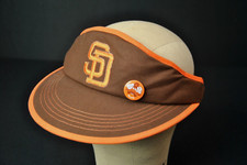 VTG Sports Specialties San Diego Padres Visor Hat Brown MLB Baseball 1824S