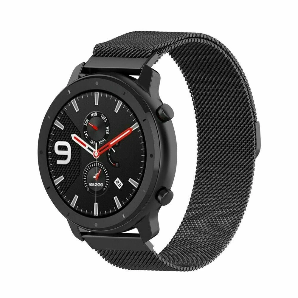 Milanese Loop Bracelet For Amazfit GTR 42mm 47mm Quick Fit Watch