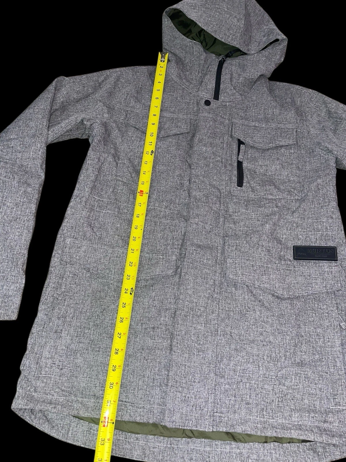 burton ski/snowboard covert bog heather jacket