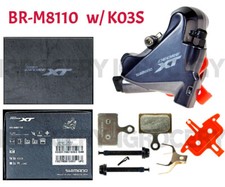 Shimano Deore XT BR-M8110 Disc Brake Caliper Flat Mount NIB IBRM8110RDRX