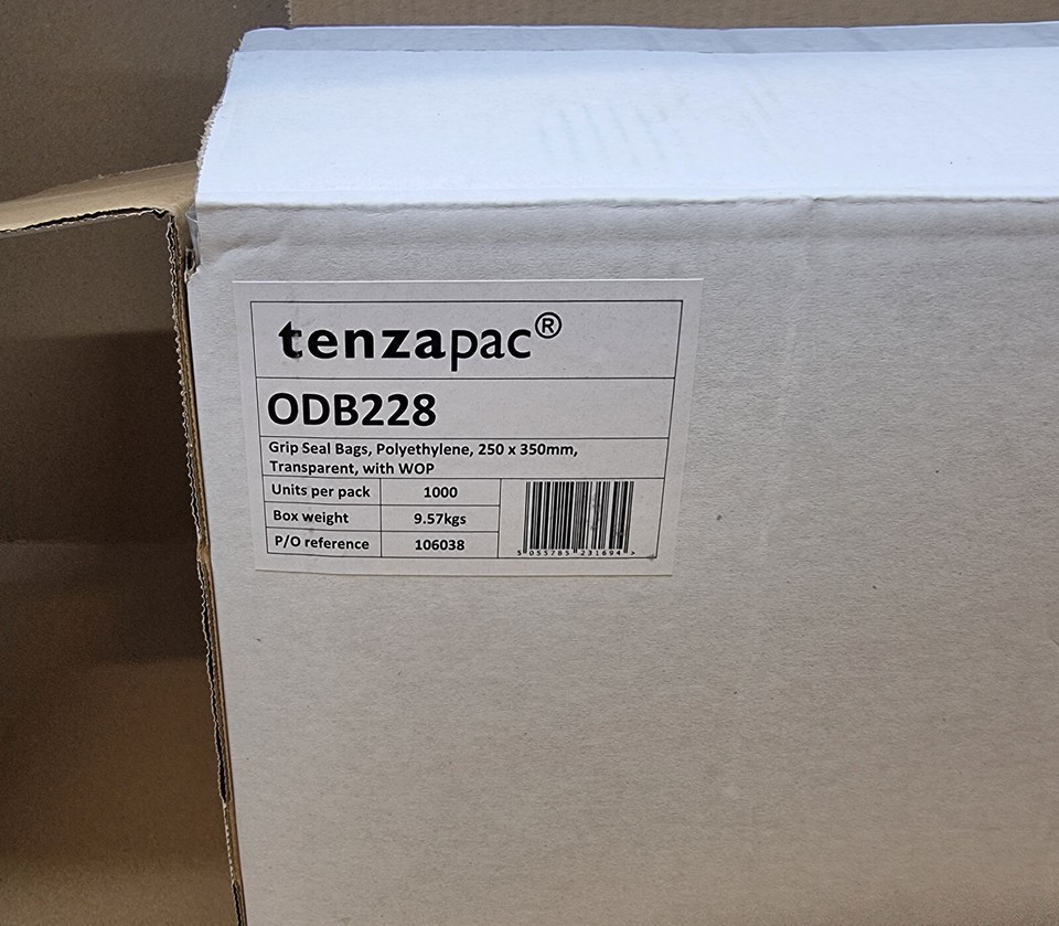 Cheapest write on Panel GRIP SEAL BAGS premium grade 250x350mm Pack