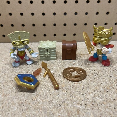 Moose Treasure X Kings Slam Goldspell Gold Hunter Action Figures W  Extras