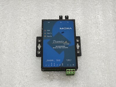 MOXA TRANSIO TCF-142-M RS-232/422/485 SERIAL TO FIVER CONVERTER