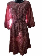 Terra & Sky Tie front dress size 2XL