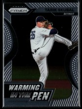 2020 Panini Prizm Warming in the Pen #WIP-8 Tarik Skubal