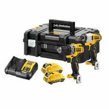 DeWalt DCK2110L2T 12V Brushless Drill Driver and Impact Driver With 2 x 3.0Ah 