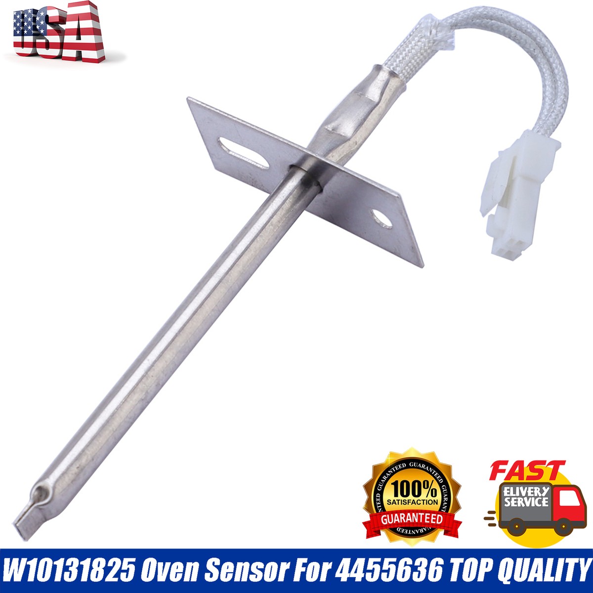 Sensore Temperatura Forno WPW10131825 (AP6015486) Per Whirlpool, Kenmore, Ricambio Nuovo