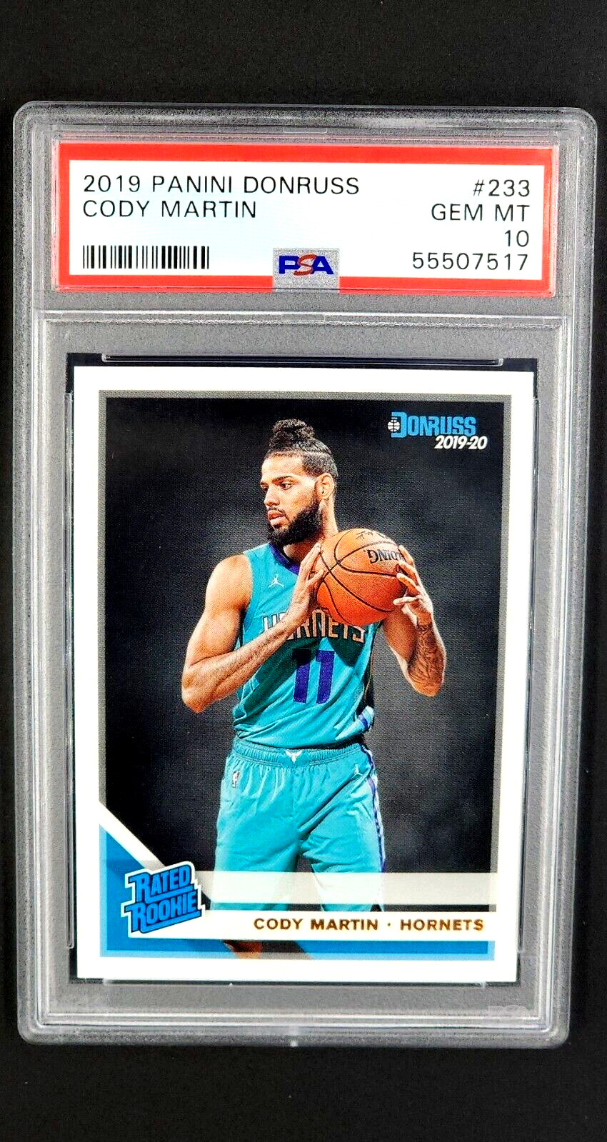 2019 2019-20 Panini Donruss #233 Cody Martin Rookie RC PSA 10 Gem Mint POP 18