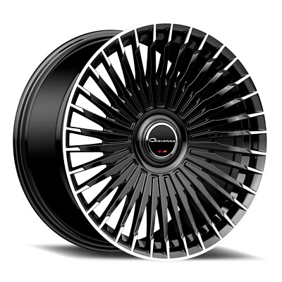 22'' inch Giovanna Tulum Wheels Black Machine Tires S580 S63 GLE