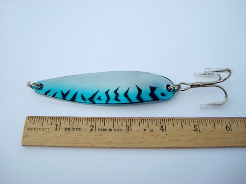 6 Pieces 2oz Casting Crocodile Spoons Trolling Fishing Lures -3 COLORS - Picture 4 of 4
