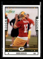2005 Score Aaron Rodgers #352 Rookie Green Bay Packers FX4293