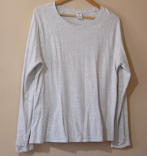 Amazon Essentials Womens Heather Grey Tunic Sweatshirt XL #p79-9