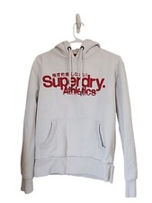 Superdry College Sportswear Athletics pullover hooded sweatshirt size medium