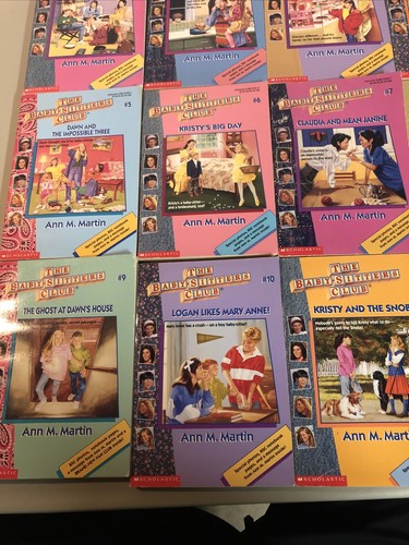 Lot of 12 The Baby-Sitters Club Books #1-11 & 16 by Ann M. Martin PB Vintage - Picture 8 of 8