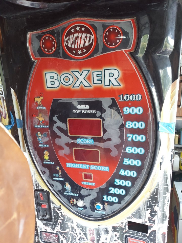 Boxer Arcade Game For Parts Or Repair. See Description . eBay