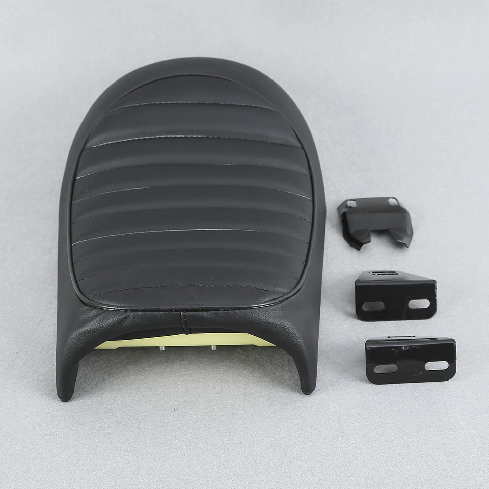 Hump Saddle Cafe Racer Vintage Seat Cushion Fit For Honda CB125S CB160 Suzuki GS - Image 2 of 4
