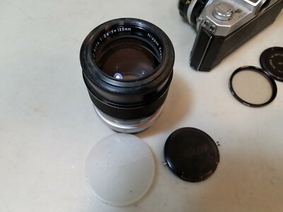 Nikon Camera Lot: Nikkormat FT, NIKKOR-H Auto 1:2 50mm
