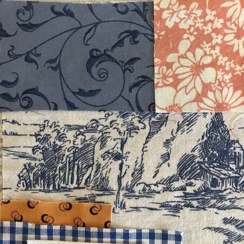 Journey Fabric & Lace Bundle Slow Stitching Junk Journal Book Binding Quilting - Picture 6 of 9