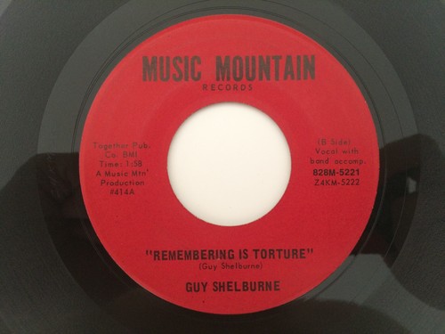 Rockabilly Bopper 45 GUY SHELBOURNE The Real Thing MUSIC MOUNTAIN hear - 第 2/2 張圖片