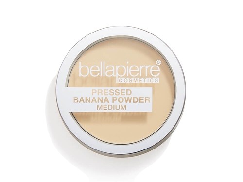BELLÁPIERRE COSMETICS Pressed Banana Setting Powder in Medium NEW - Picture 2 of 6