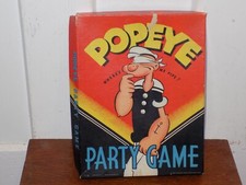 Vintage 1937 Popeye Party Game in Box