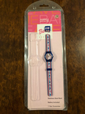 VINTAGE BARBIE AVENUE 2002 MARKS SPENCER M&S AND GIRLS WATCH BROKEN  STRAP UK