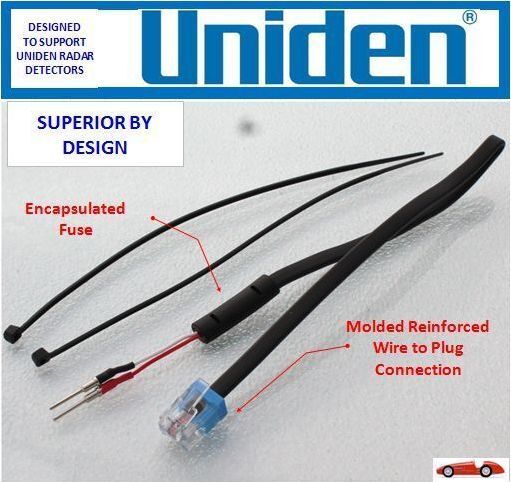 UNIDEN - R3 and SALE 61%OFF 超美品 R1 Radar Cord Mirror Direct Detector Power