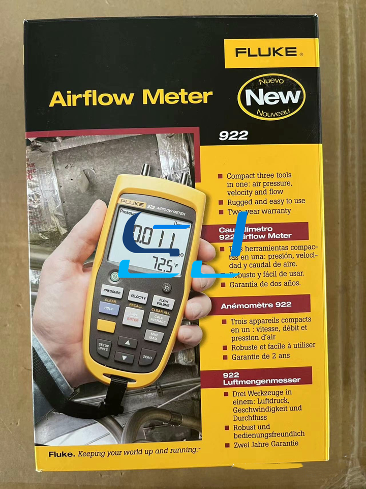 Brand new FLUKE 922 Differential Pressure Anemometer 922 eBay