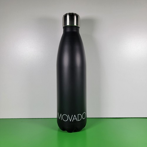 MOVADO Wasserflasche | doppelwandig. Edelstahl. 17 Unzen | Original Movado