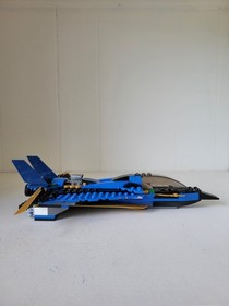 LEGO NINJAGO: Jay's Storm Fighter (9442) Good Condition. Includes Minifigures 