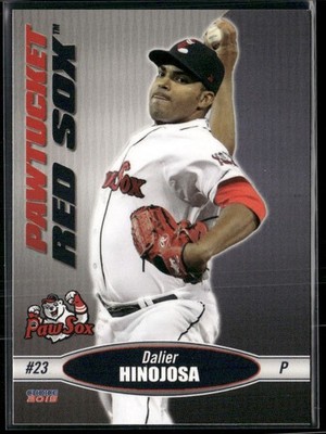 Daller Hinojosa 2015 Pawtucket Red Sox Team Set Card