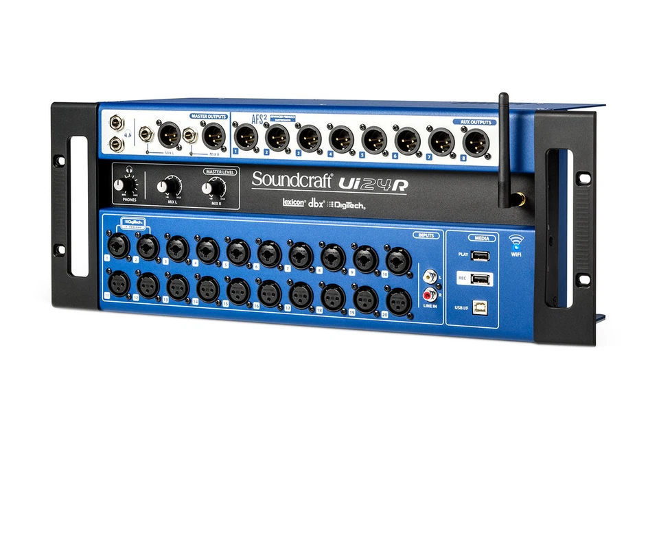 Soundcraft Ui24R Wireless 24-channel Digital Mixer/USB Multi-Track Recorder - Image 3 of 4