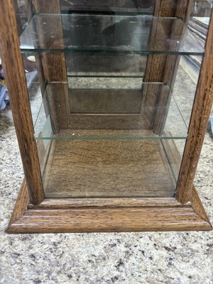 Antique Countertop Display Case ZENO GUM Glass shelf 18th C